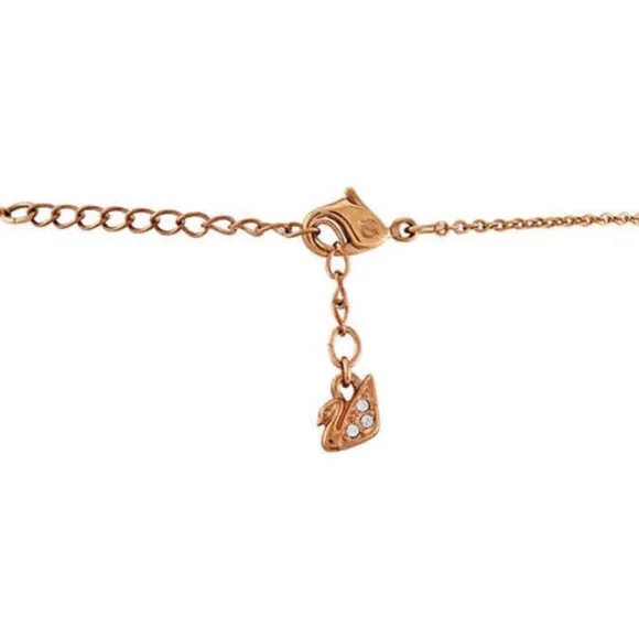 Swarovski Rose Gold Versitile Vermeil Grass Strandage Necklace Brand New in Box - Picture 3 of 5